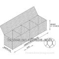 river protection/gabion terra mesh/gabion box(size: 2*1*1m )